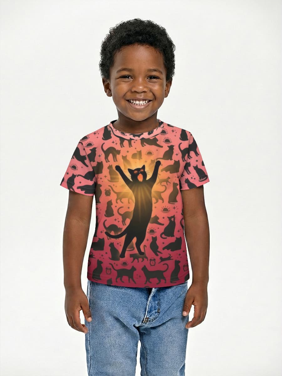Children's cotton T-shirt (for boys. Copy)
