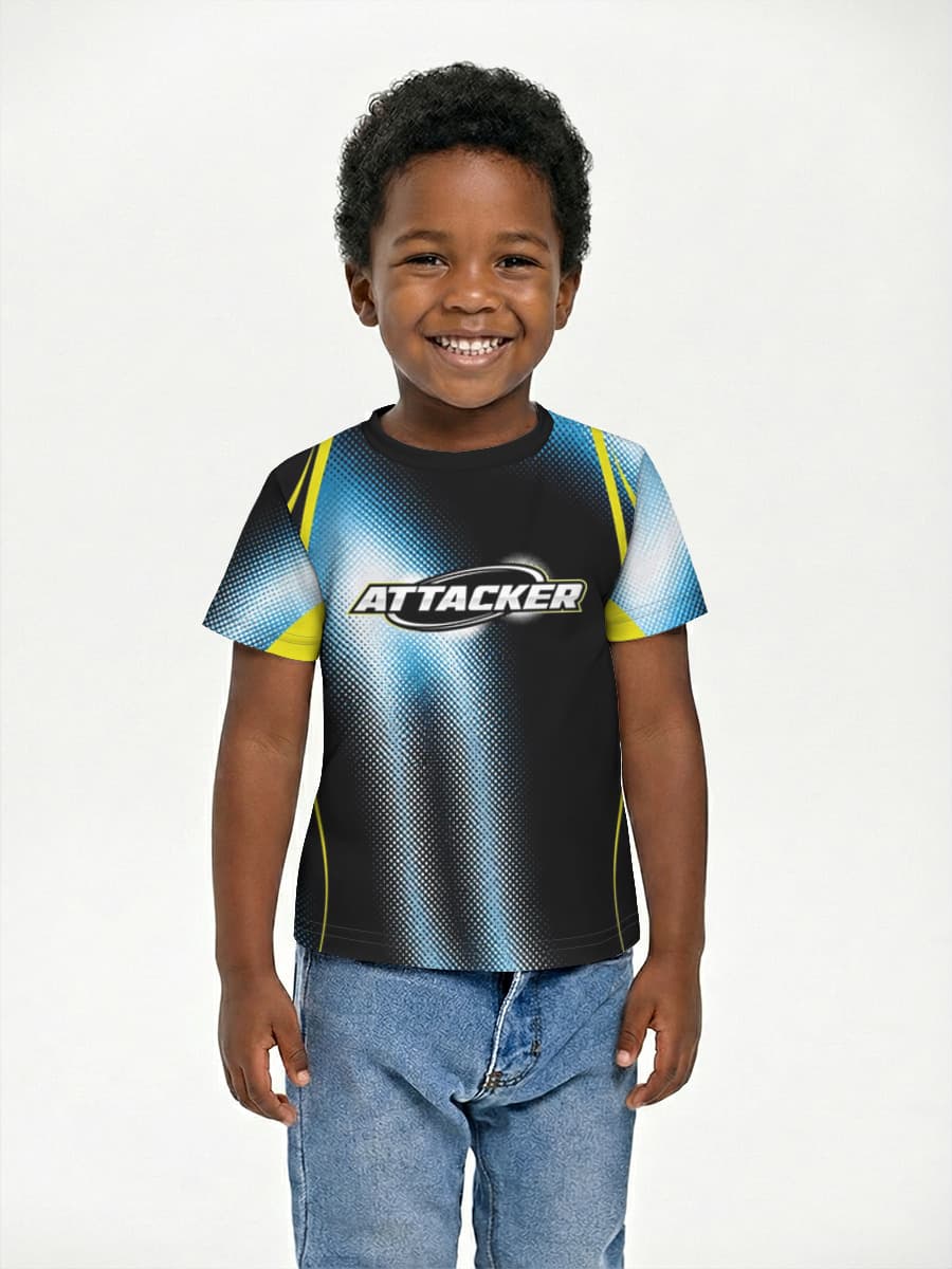 Football World Cup All-Over Print — Children's cotton T-shirt (for boys. Copy) with all-over print, Sports theme