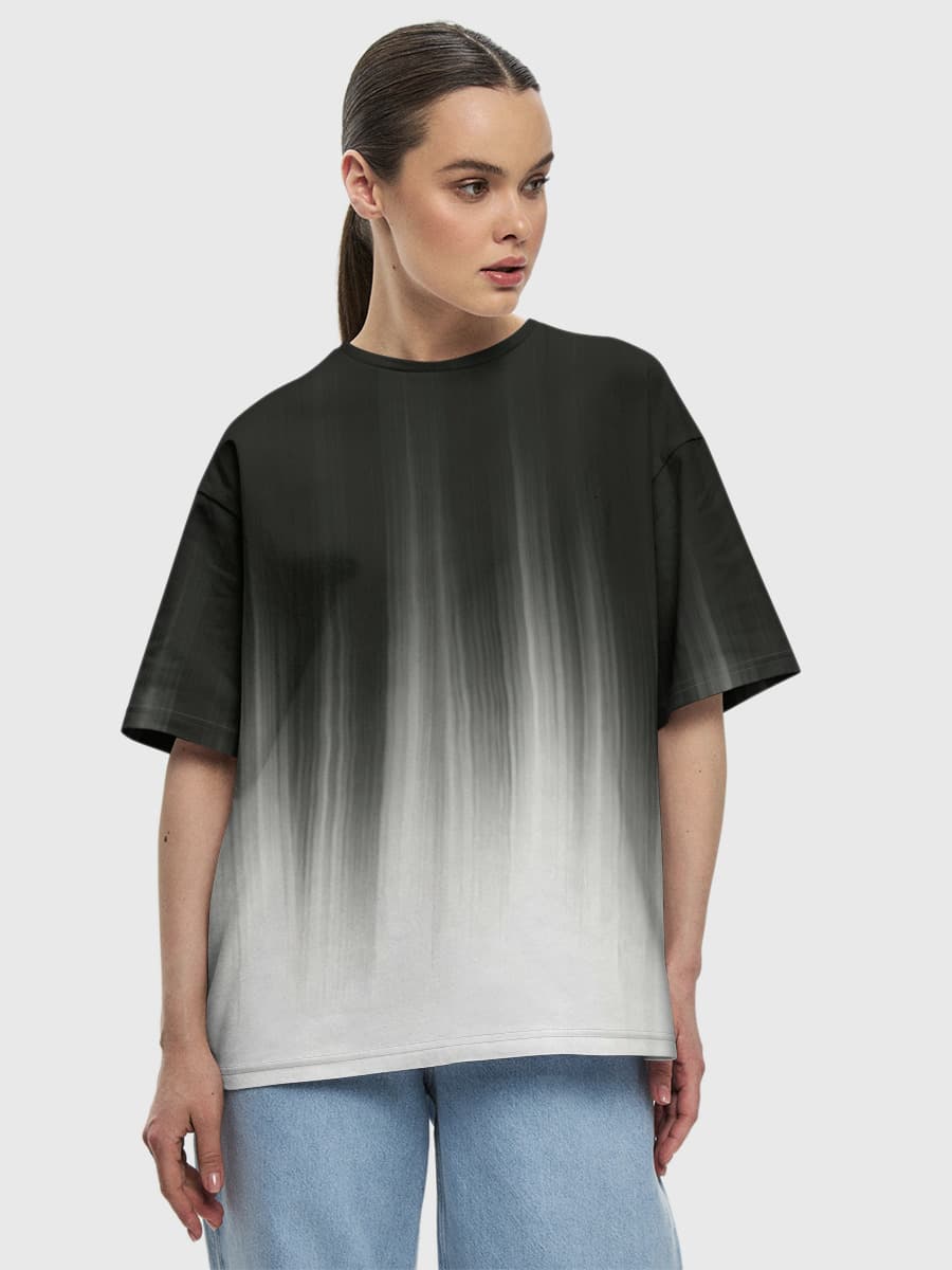 Women's oversized cotton T-shirt