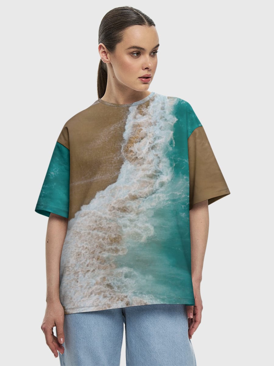 Türkise Surf-Küste