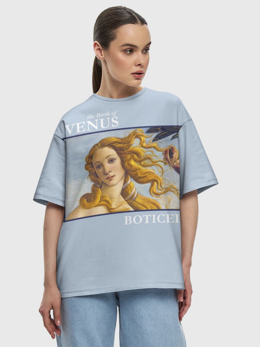 T-shirt Coton Oversize Femme