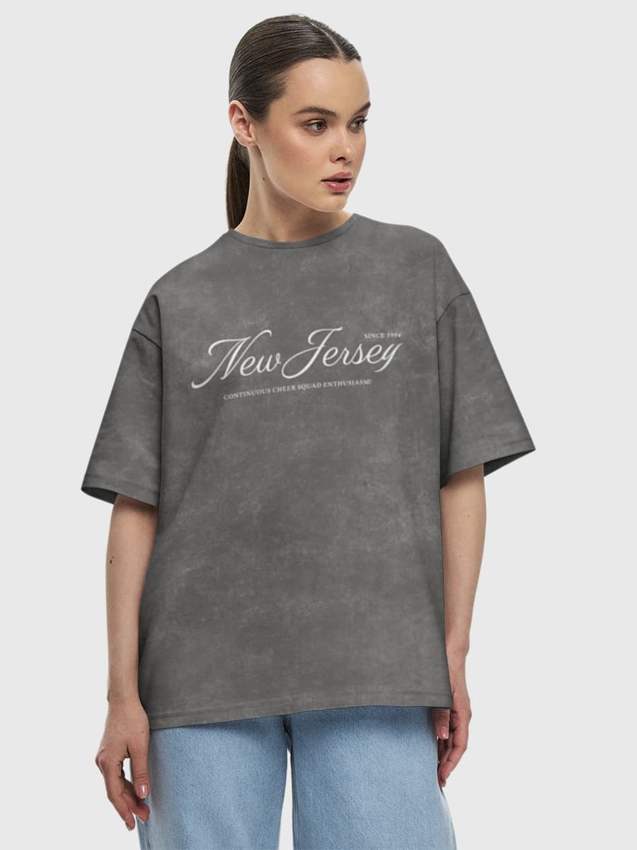 Damen Oversized Baumwoll T-Shirt