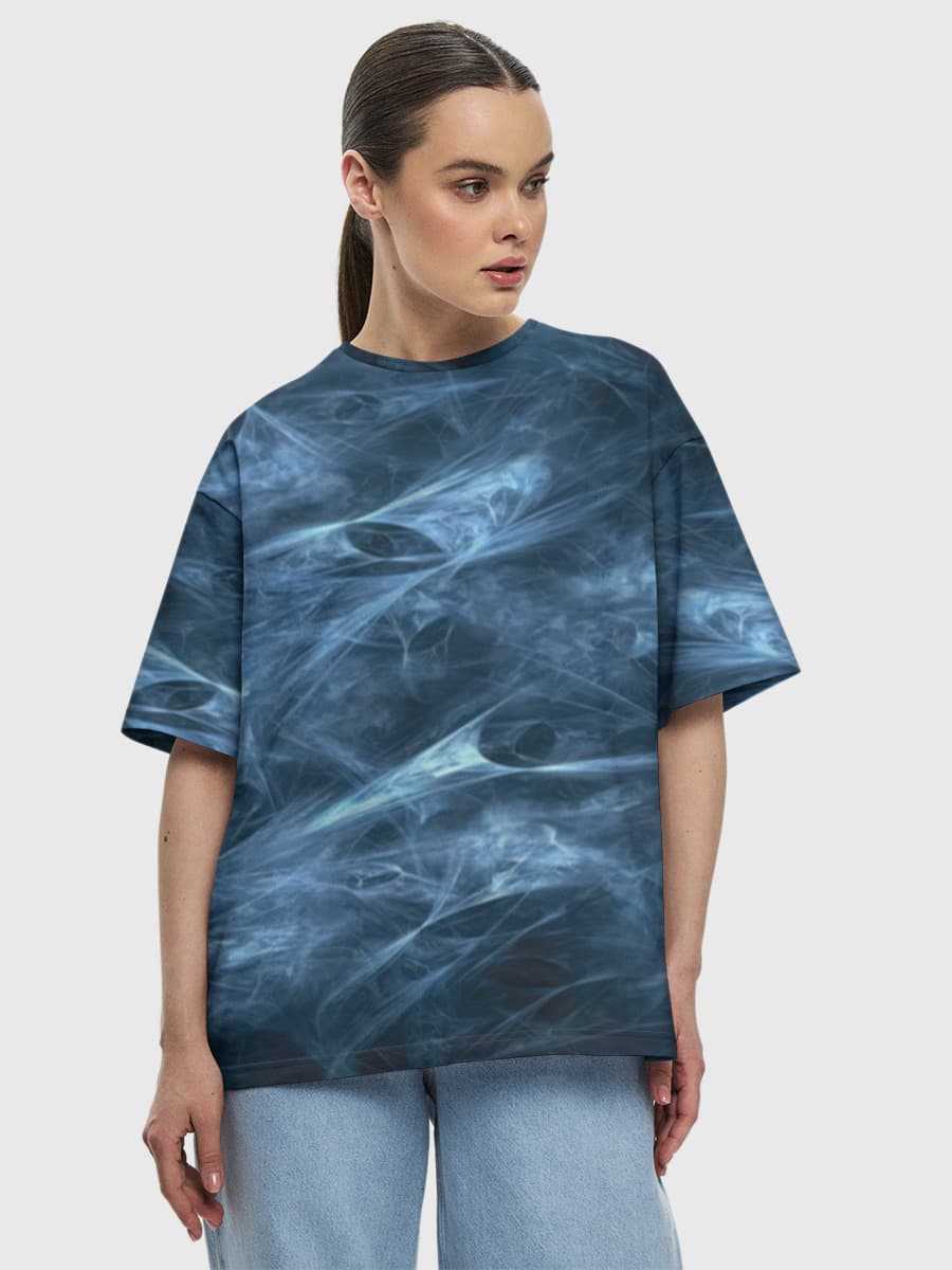 Women's oversized cotton T-shirt