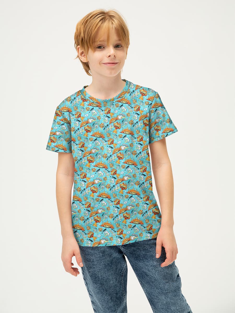 男の子 ベーシック コットンTシャツ