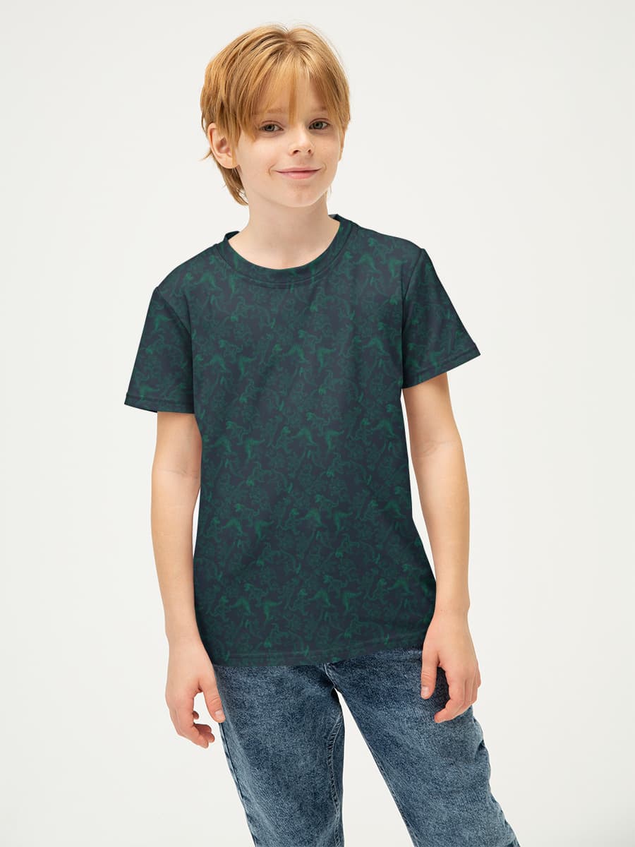 Camiseta Básica de Algodón Niño