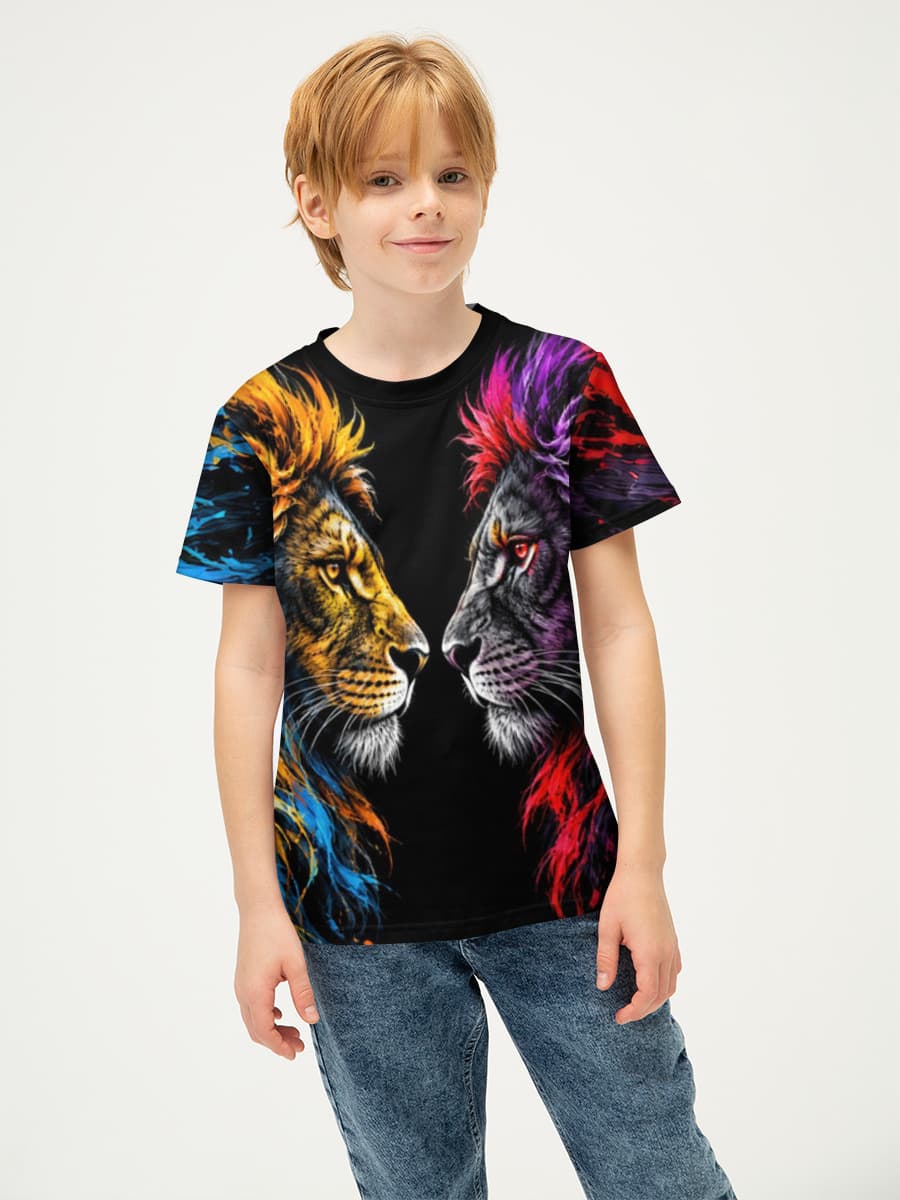 男の子 ベーシック コットンTシャツ