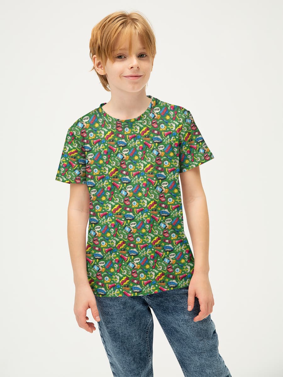 Comic Burst All Over Print