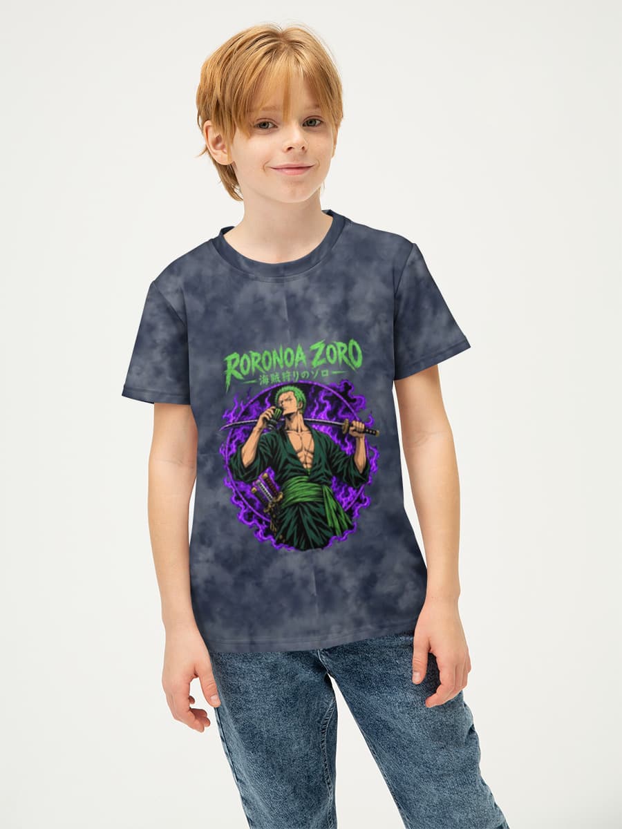 Basic Baumwoll-T-Shirt Jungen