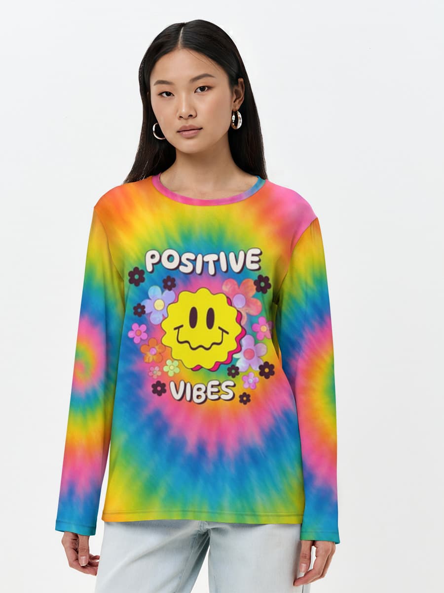 Women's long sleeve shirt. Cotton