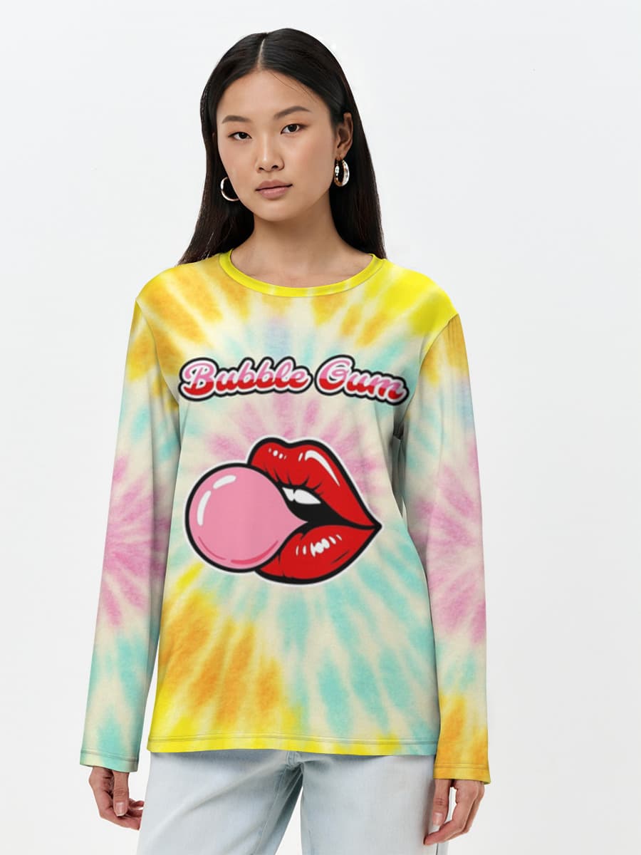 Women's long sleeve shirt. Cotton