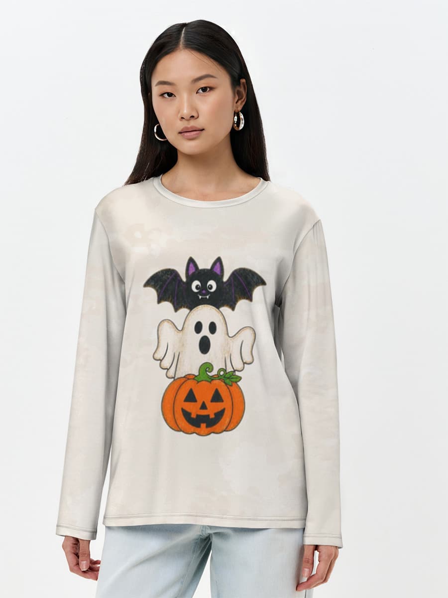 Women's long sleeve shirt. Cotton