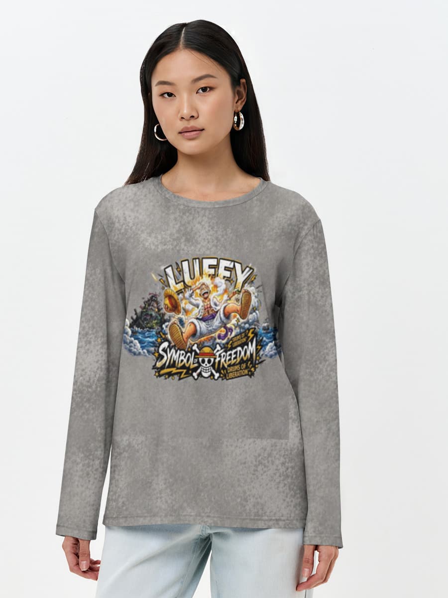 Women's long sleeve shirt. Cotton