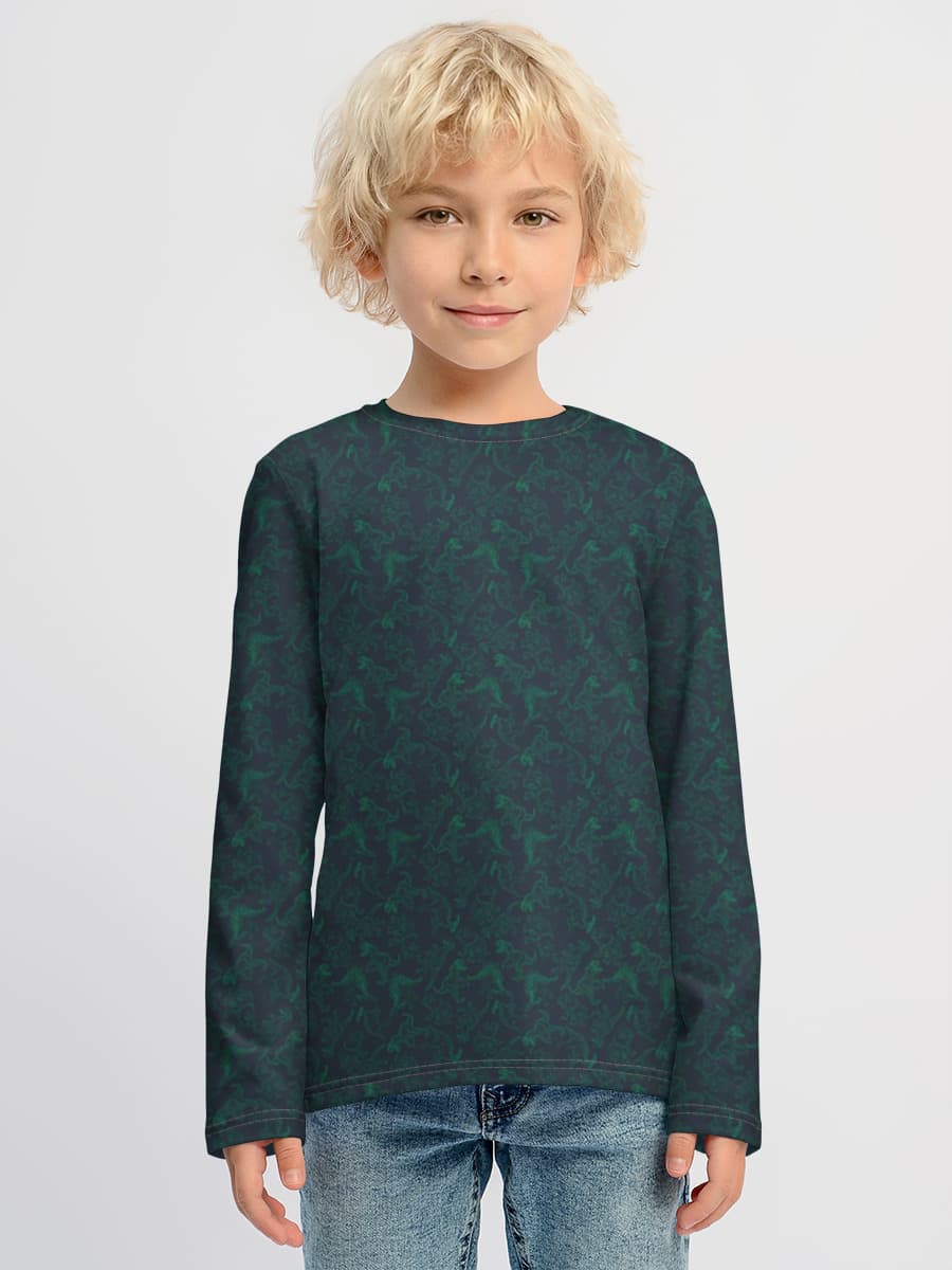 Camiseta Manga Larga de Algodón Niño