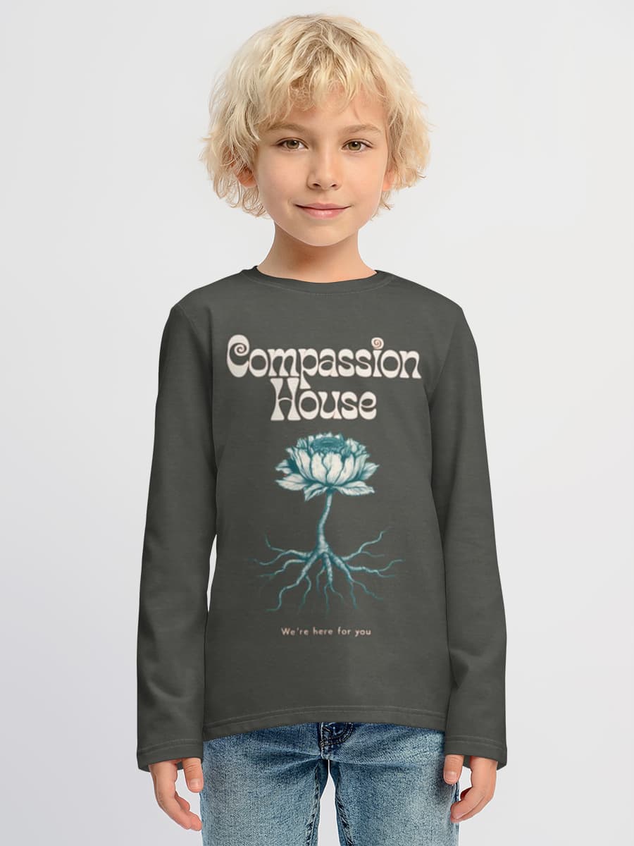 Baumwoll-Langarmshirt Jungen