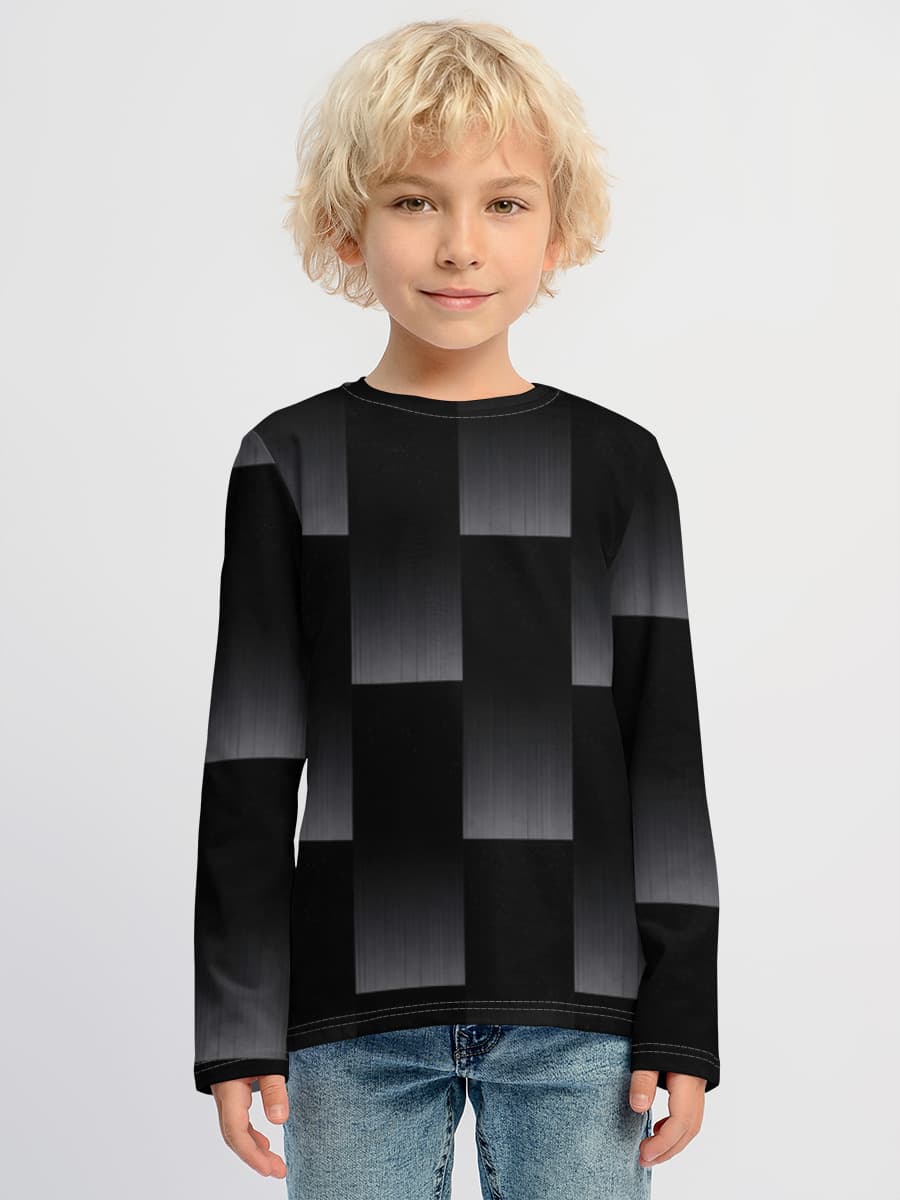Children's cotton long sleeve shirt