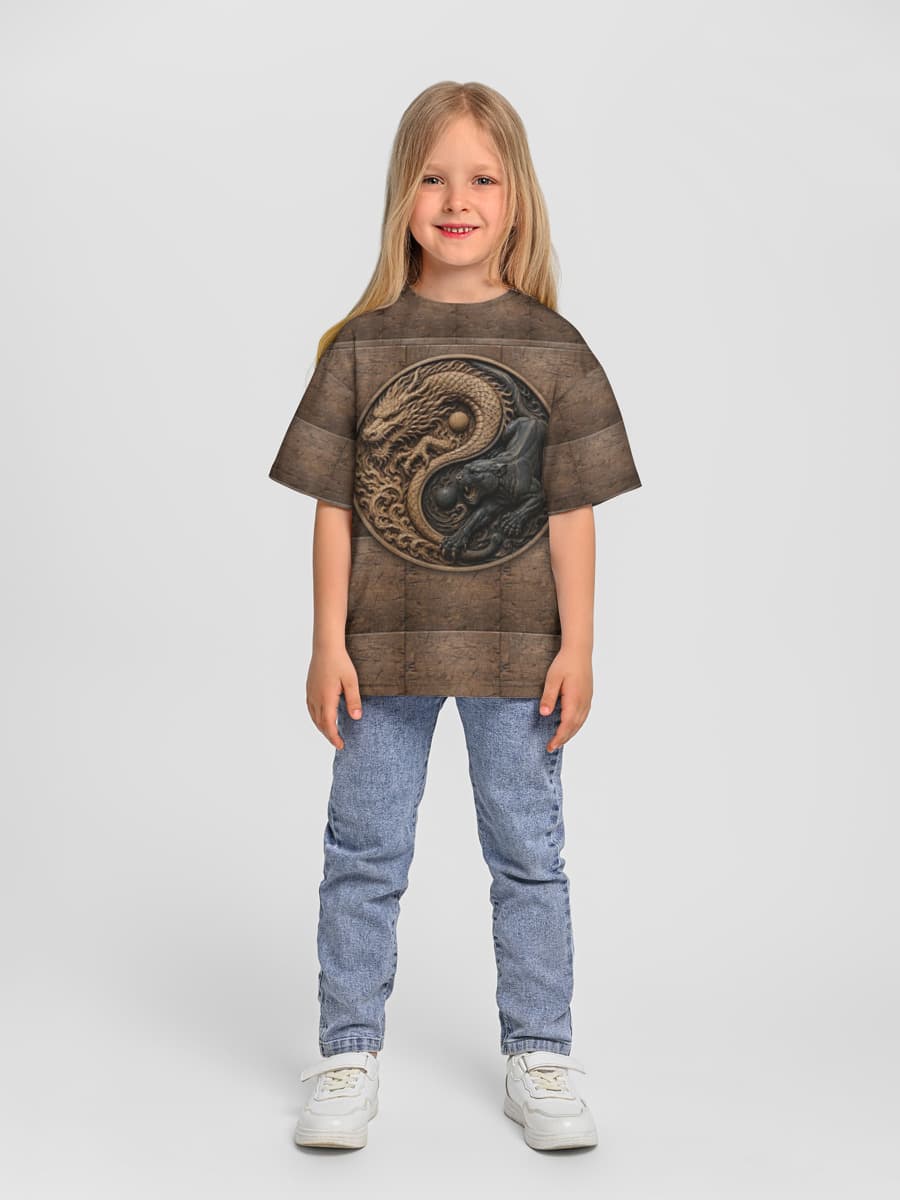 Children's T-shirt. Oversized