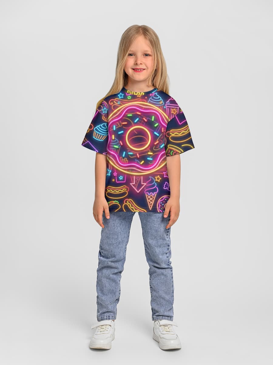Children's T-shirt. Oversized