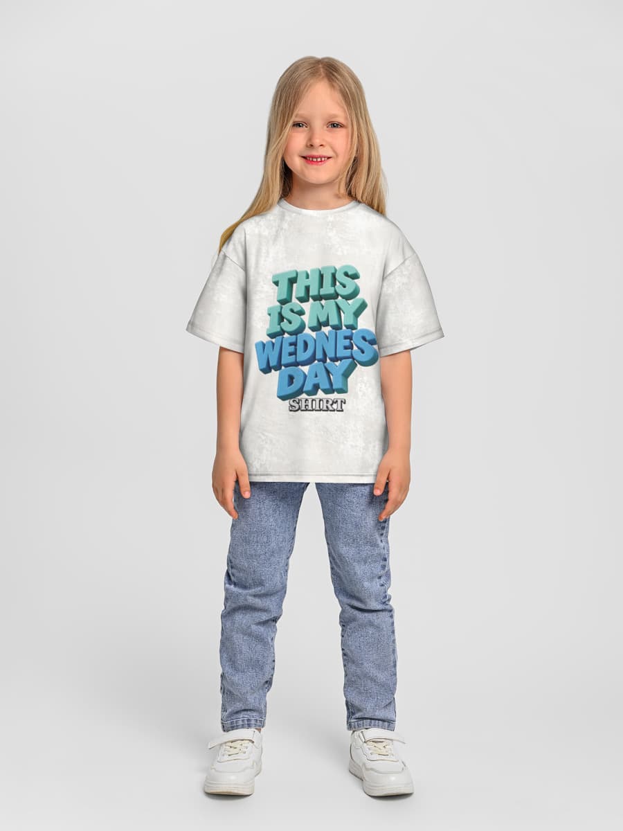 T-shirt coton oversize fille