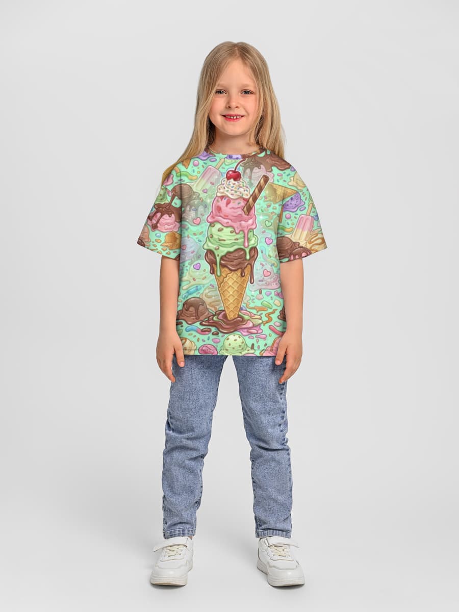 Children's T-shirt. Oversized