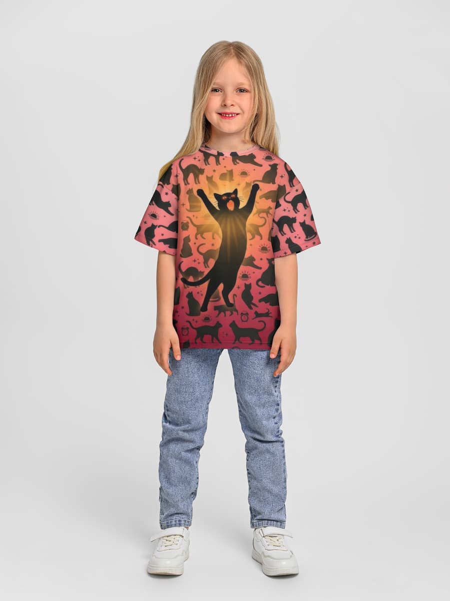 Children's T-shirt. Oversized