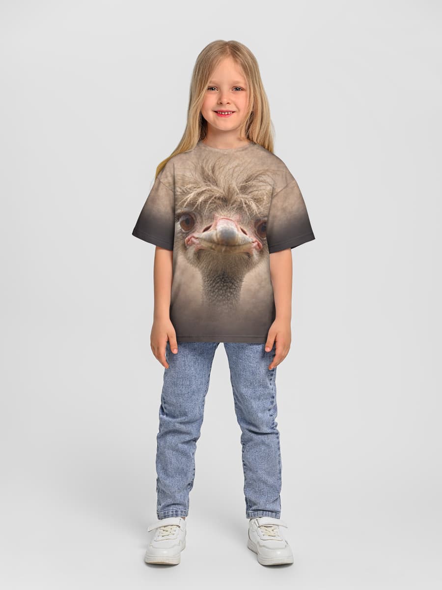 T-shirt coton oversize fille