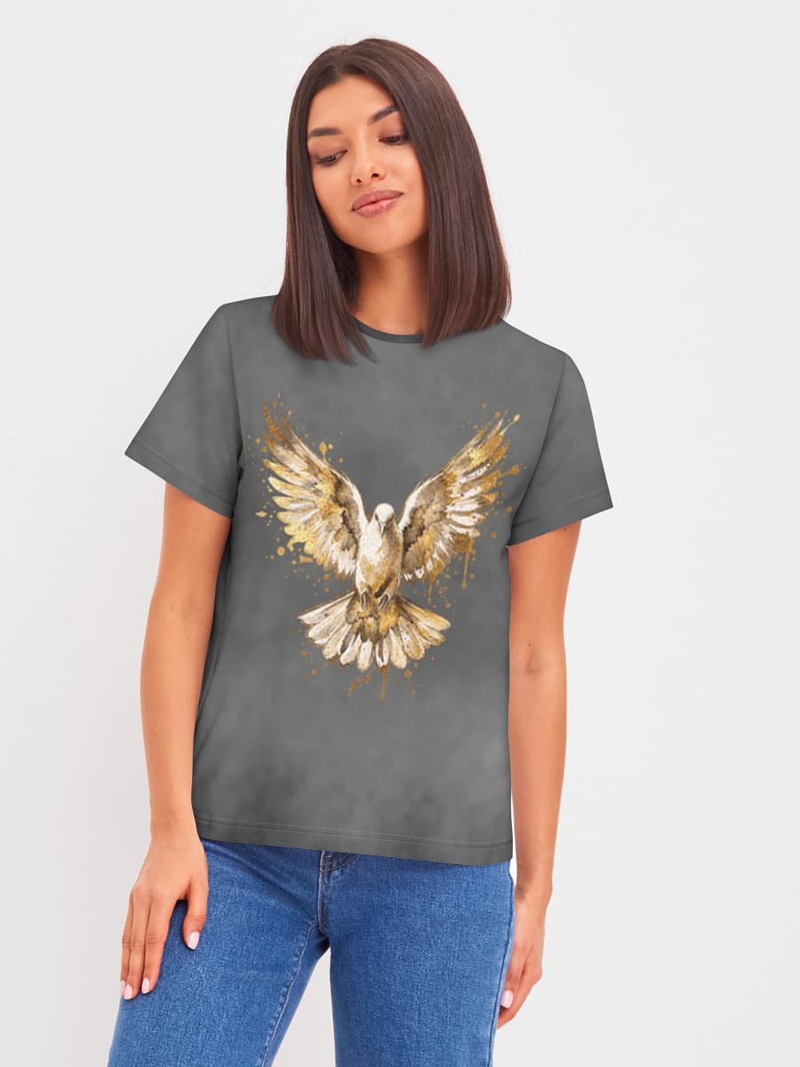 Women's basic cotton T-shirt