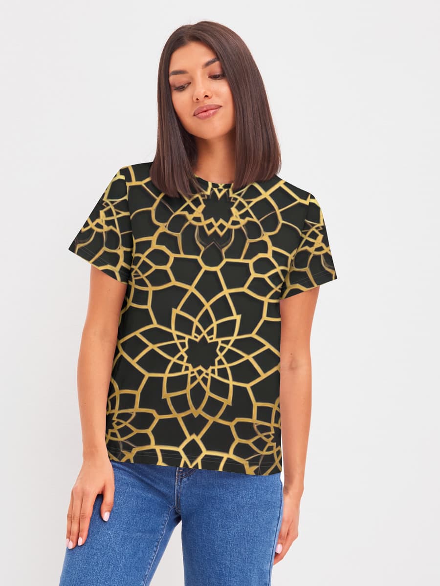Women's basic cotton T-shirt