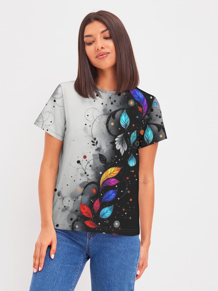 Women's basic cotton T-shirt