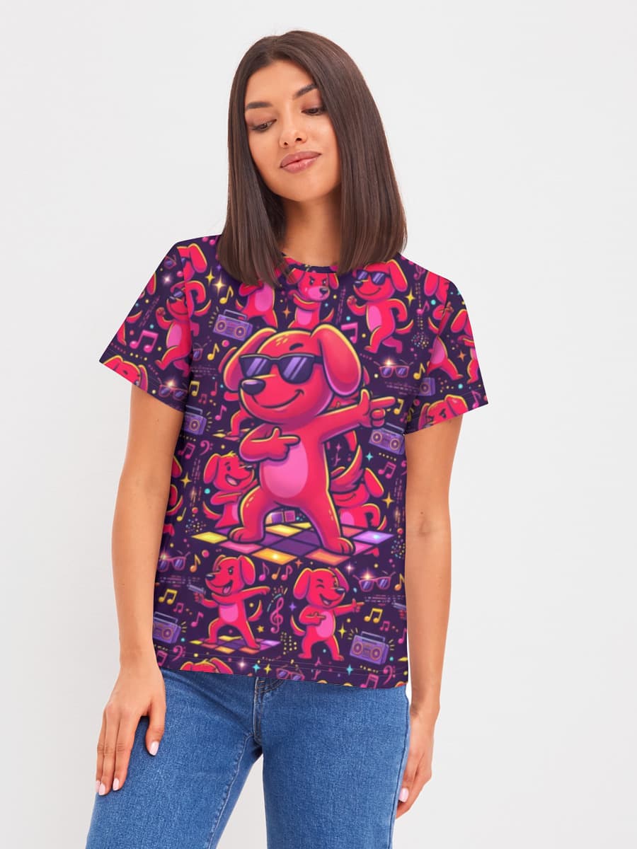 Women's basic cotton T-shirt