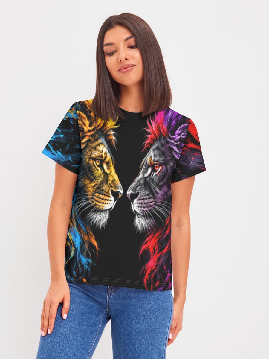 レディース ベーシック コットンTシャツ