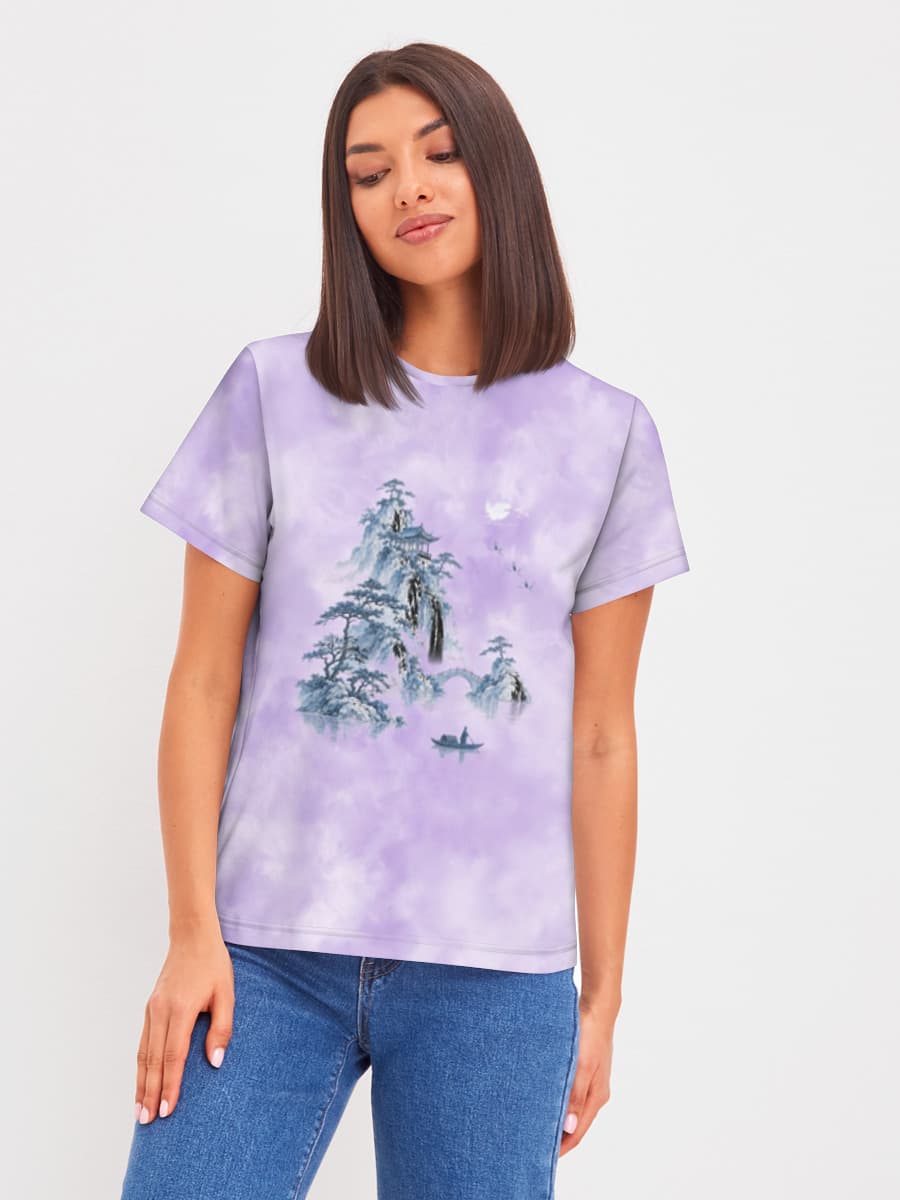 Women's basic cotton T-shirt