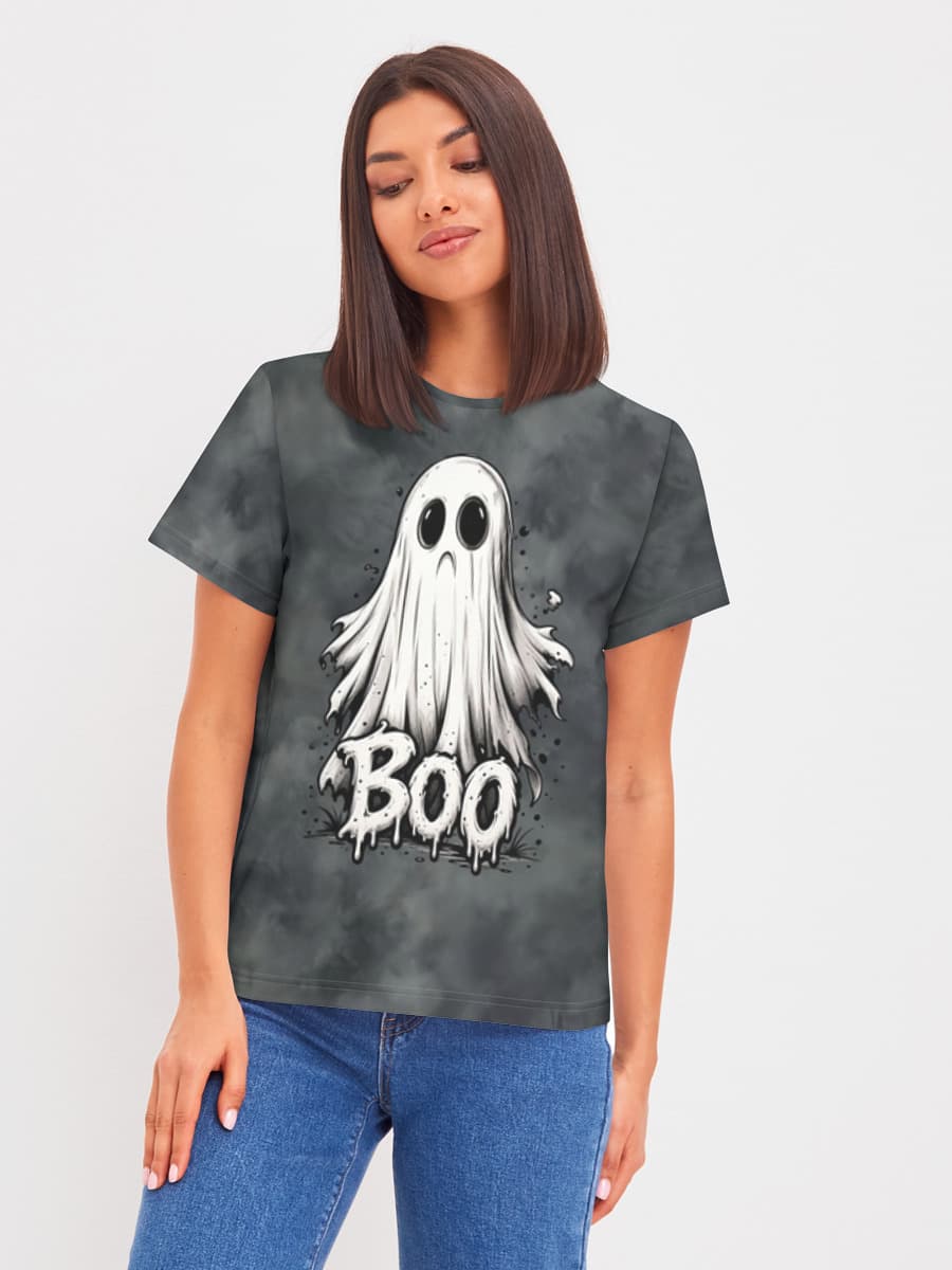 Damen Basic Baumwoll T-Shirt