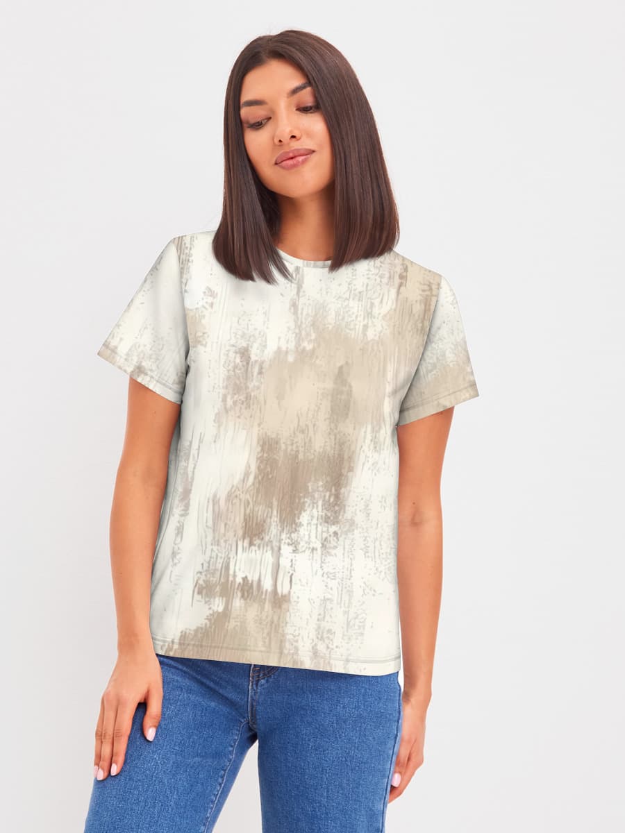Women's basic cotton T-shirt