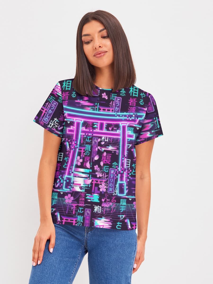 Women's basic cotton T-shirt