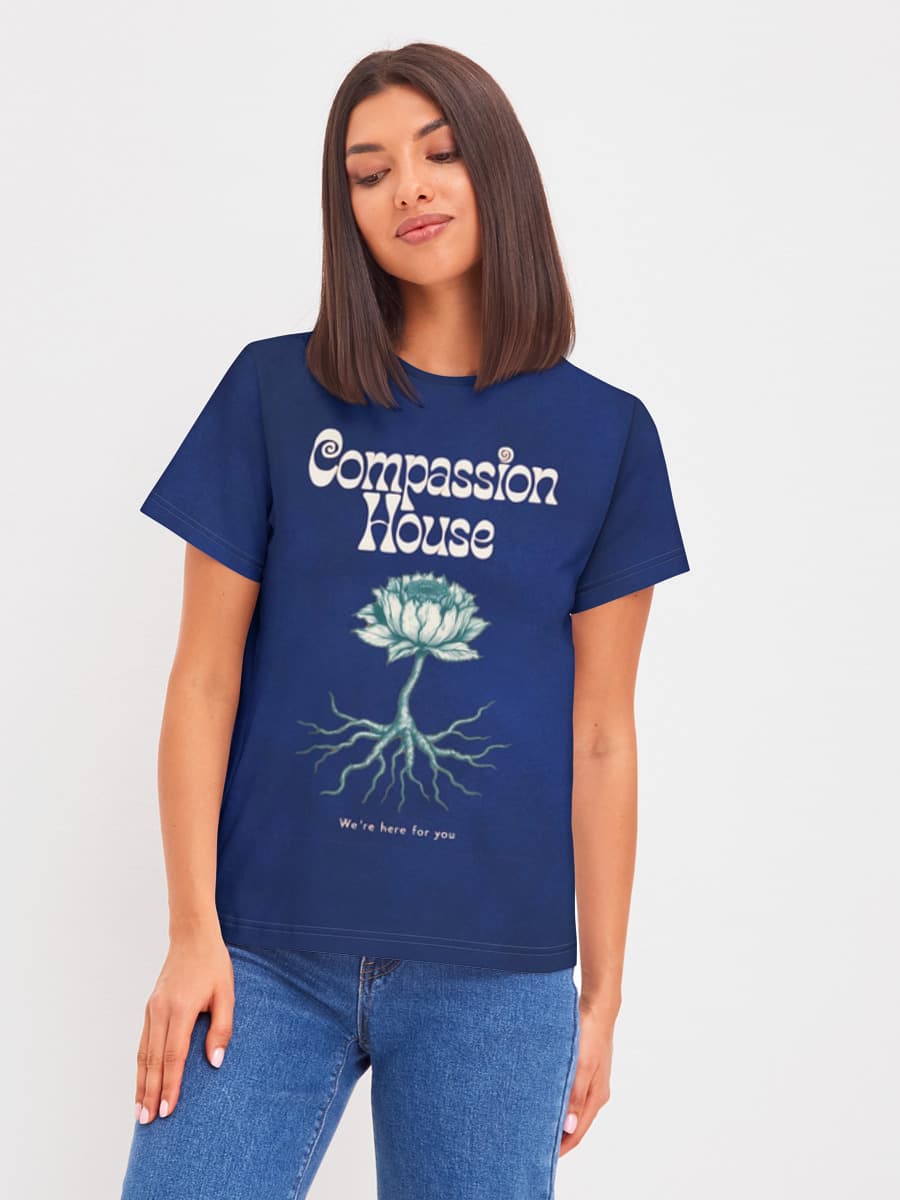 Damen Basic Baumwoll T-Shirt