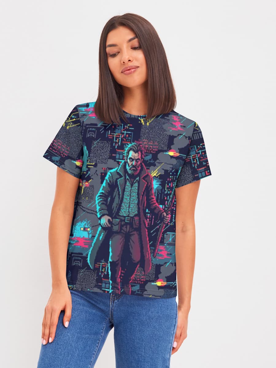 Women's basic cotton T-shirt
