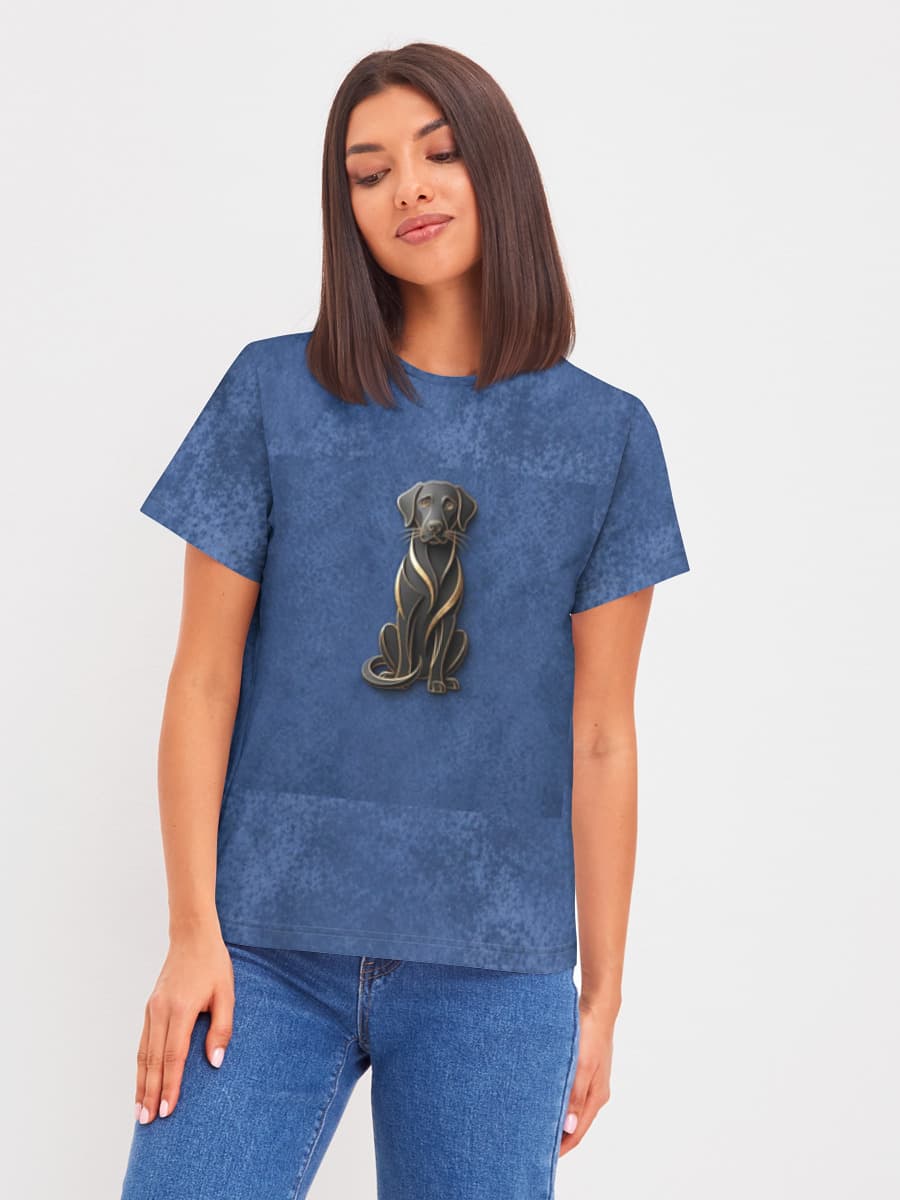 Women's basic cotton T-shirt
