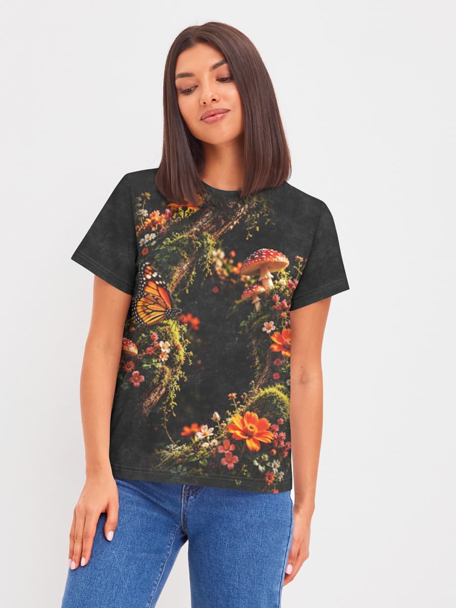 Women's basic cotton T-shirt