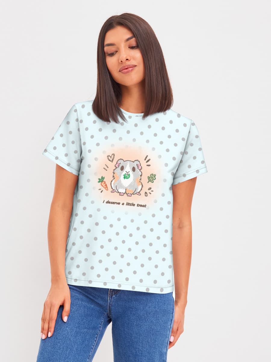 Women's basic cotton T-shirt