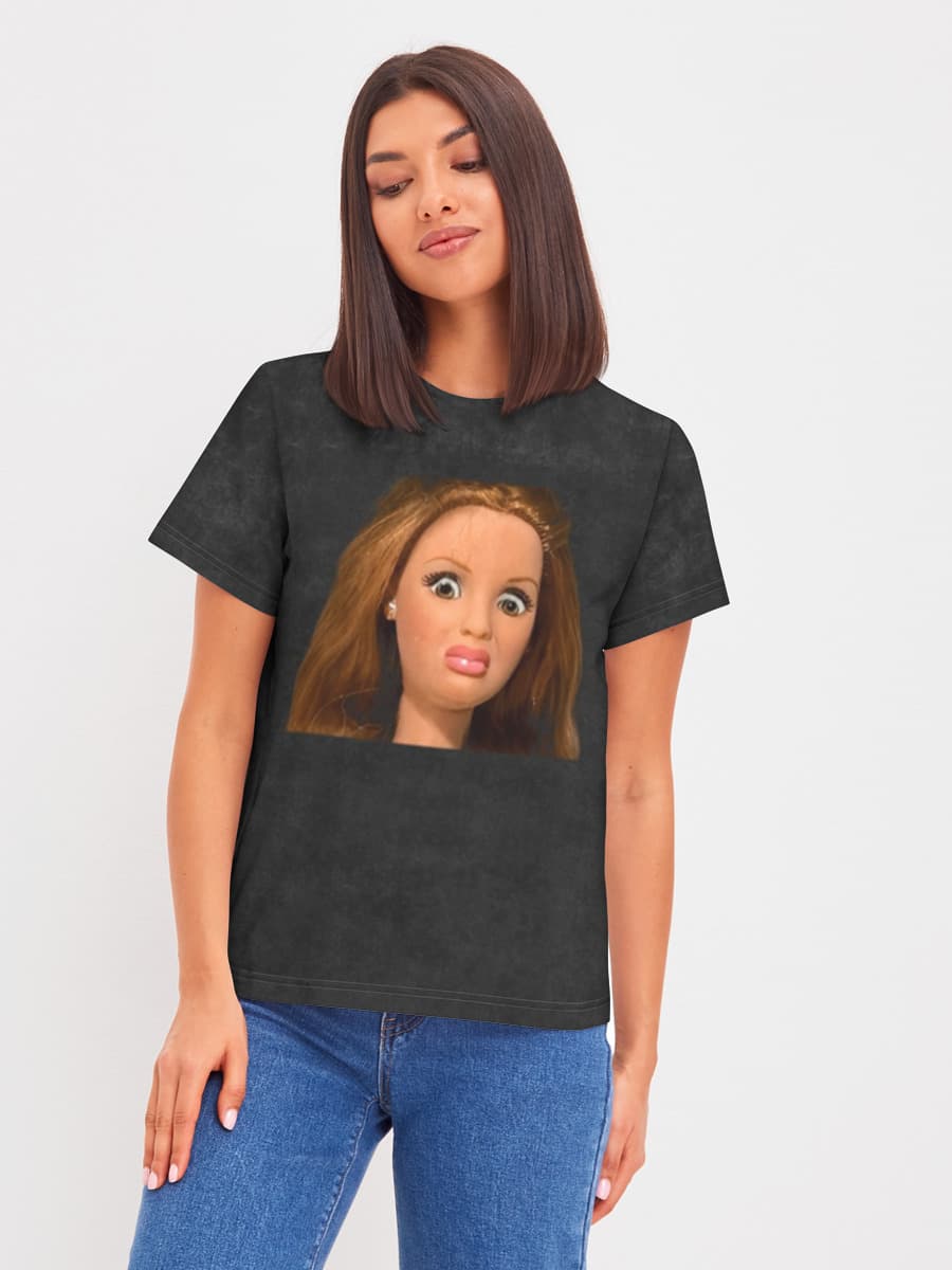 Women's basic cotton T-shirt