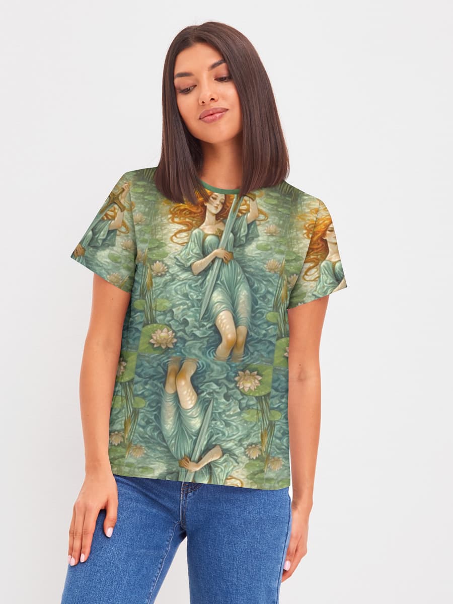 Women's basic cotton T-shirt