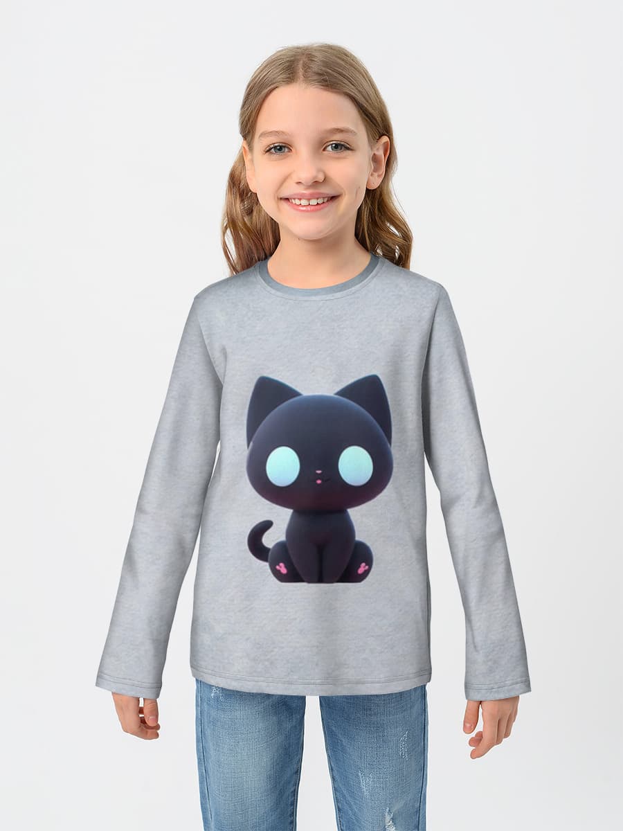 Charming Black Kitty