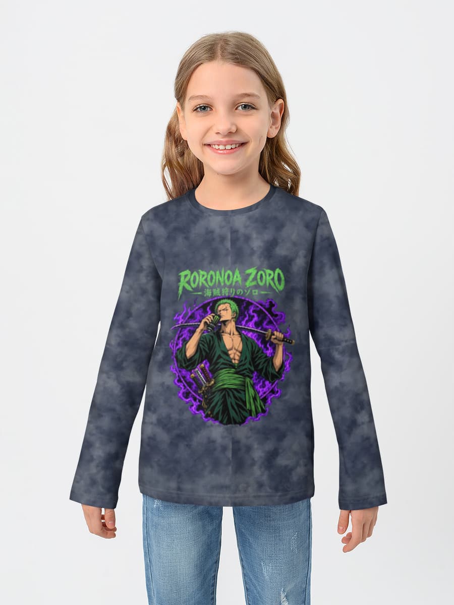 Baumwoll-Langarmshirt Mädchen