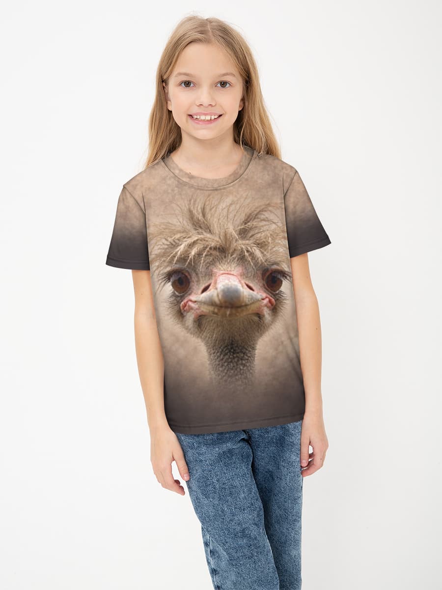 T-shirt coton basique fille