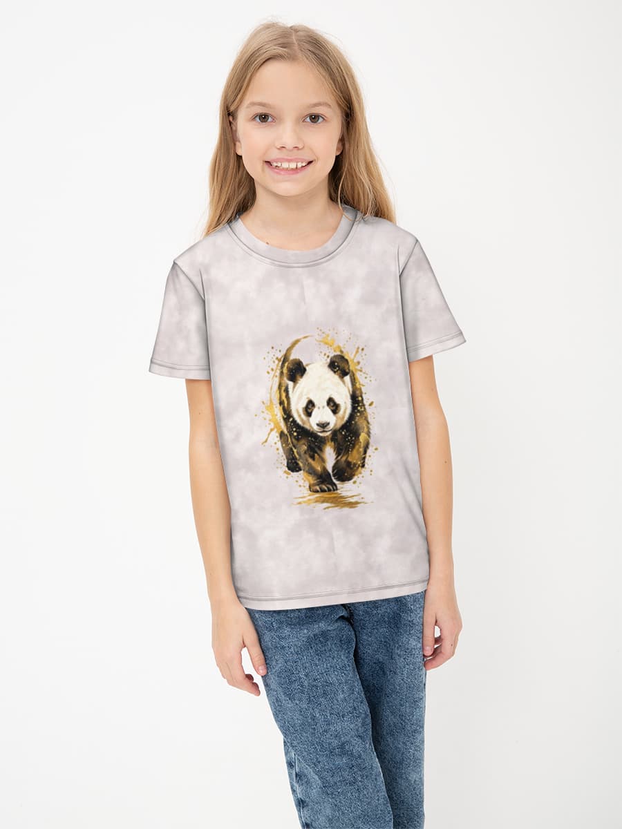 T-shirt coton basique fille