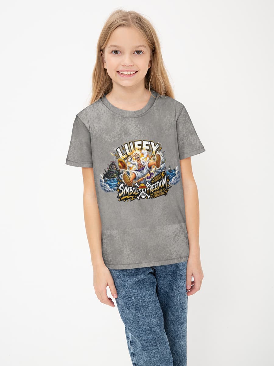 Children's cotton T-shirt (for girls)
