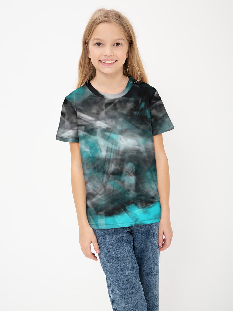 Children's cotton T-shirt (for girls)
