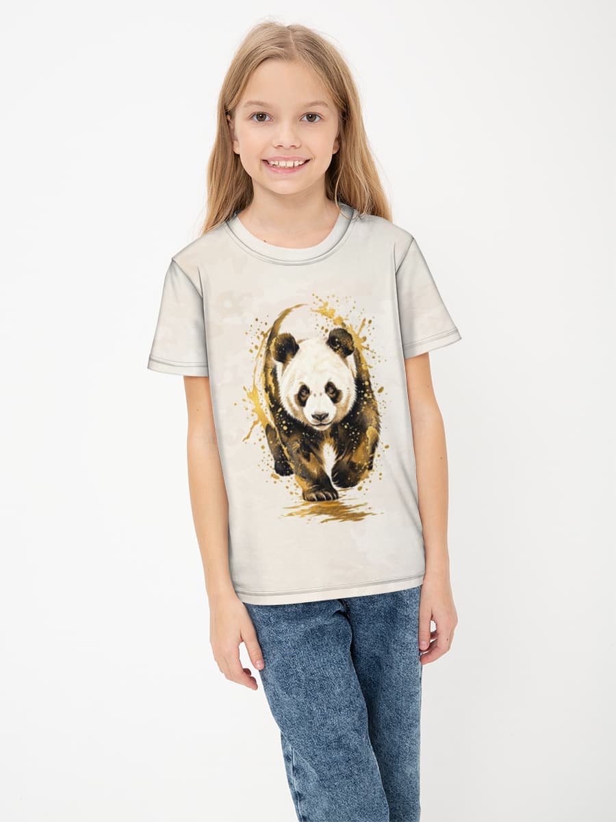 T-shirt coton basique fille