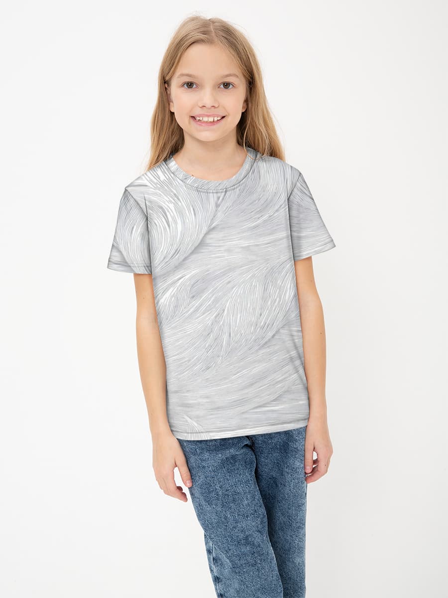 Children's cotton T-shirt (for girls)