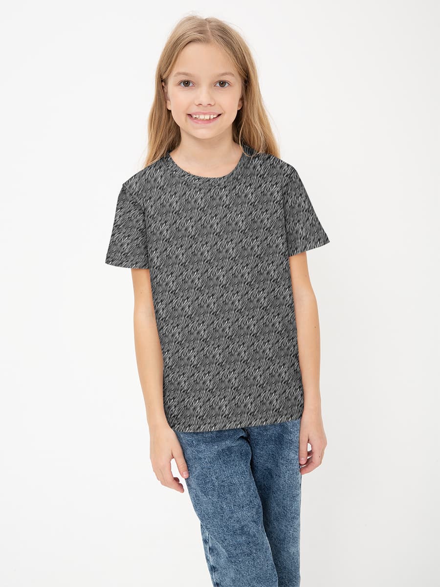 Camiseta Básica de Algodón Niña